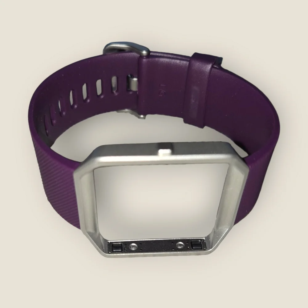 Fitbit Blaze Smart Fitness Watch - Plum Size L